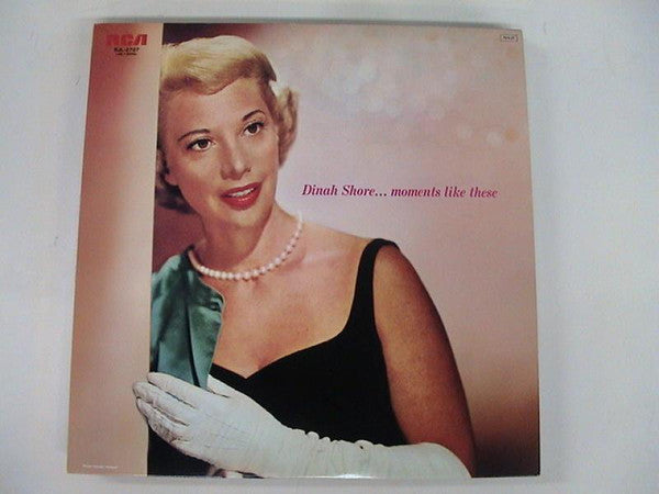 Dinah Shore - Moments Like These (Vinyl, LP) Very Good Plus (VG+) / Good Plus (G+)
