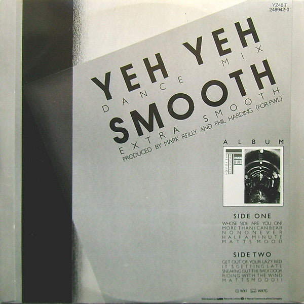 Matt Bianco - Yeh Yeh (Vinyl, 12", 45 RPM) Very Good Plus (VG+) / Very Good (VG)