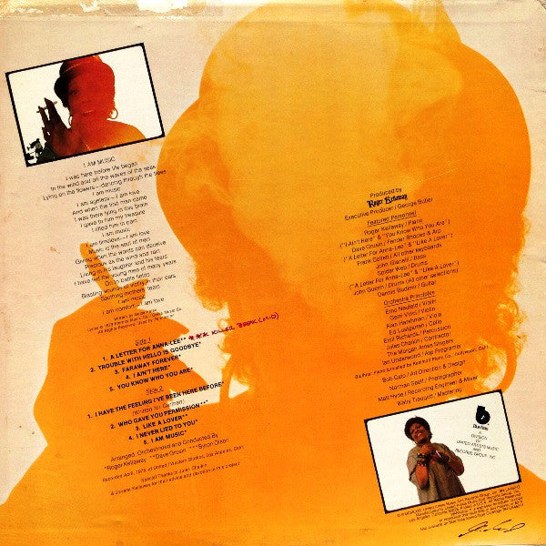 Carmen McRae - I Am Music (Vinyl, Album, LP) Very Good Plus (VG+) / Good Plus (G+)