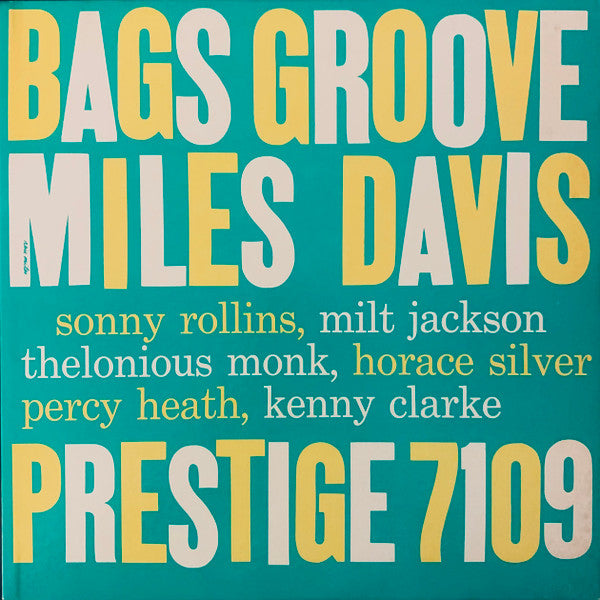 Miles Davis - Bags Groove (Vinyl, LP, Album, Reissue, Mono)