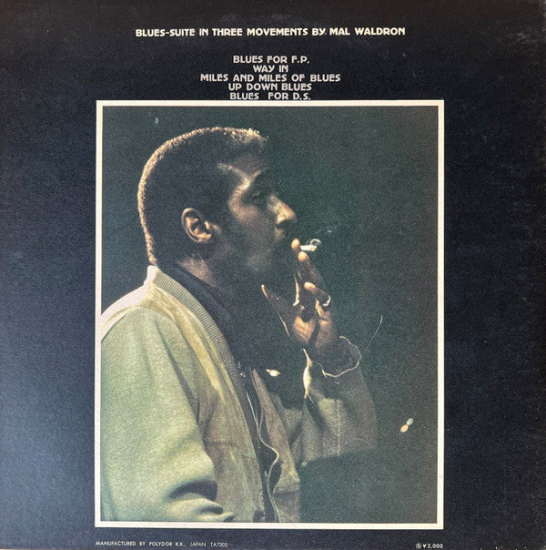 Mal Waldron - Plays The Blues - Live At The Domicile (Vinyl, LP, Album, Promo) Very Good Plus (VG+) / Very Good (VG)