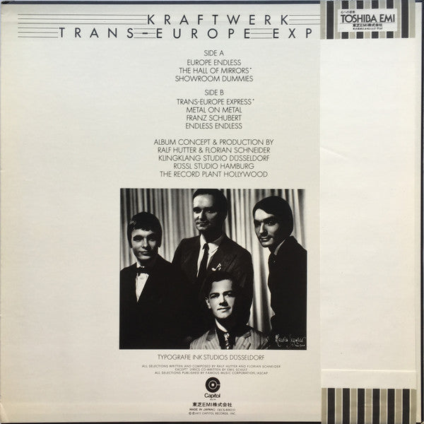 Kraftwerk - Trans Europe Express (Vinyl, LP, Album, Repress) Very Good (VG) / Very Good (VG)