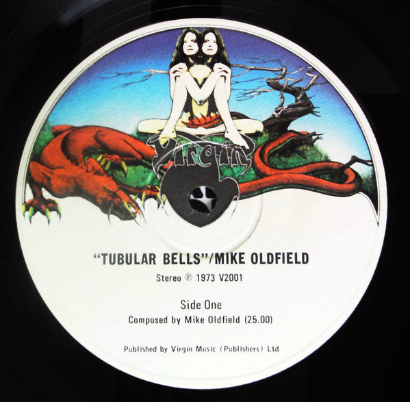 Mike Oldfield - Tubular Bells (Vinyl, LP, Album, Stereo) Very Good (VG) / Good Plus (G+)