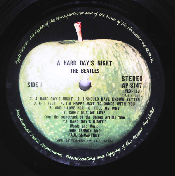 The Beatles - A Hard Day's Night = ビートルズがやって来る ヤァ!ヤァ!ヤァ! (Vinyl, LP...