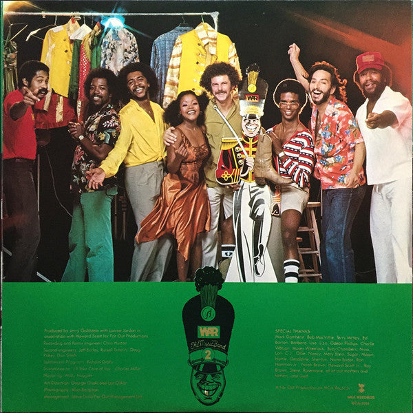 War - The Music Band 2 (Vinyl, LP, Album) Very Good (VG) / Very Good (VG)