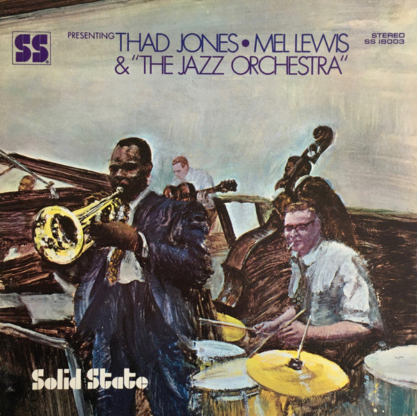 Thad Jones & Mel Lewis - Presenting Thad Jones • Mel Lewis & "The Jazz Orchestra" (Vinyl, LP, Album, Stereo) Good Plus (G+) / Good Plus (G+)