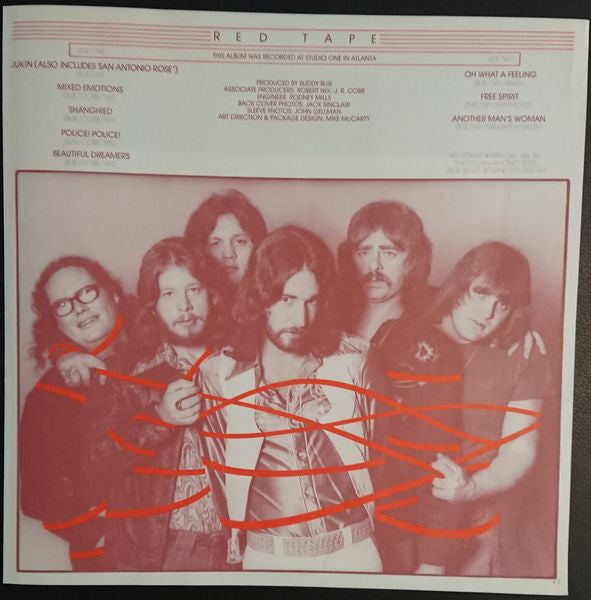 Atlanta Rhythm Section - Red Tape (Vinyl, LP, Album) Very Good Plus (VG+) / Very Good Plus (VG+)