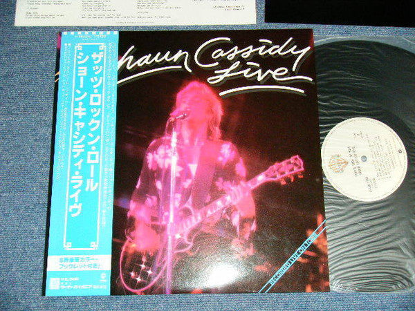 Shaun Cassidy - Live - That's Rock 'N' Roll (Vinyl, LP, Album) Very Good Plus (VG+) / Very Good Plus (VG+)