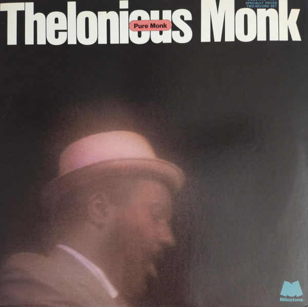 Thelonious Monk - Pure Monk (2xVinyl, LP, Compilation, Remastered, Stereo) Good Plus (G+) / Good (G)