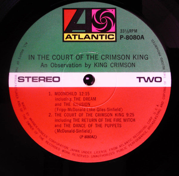 King Crimson - In The Court Of The Crimson King (An Observation By ...