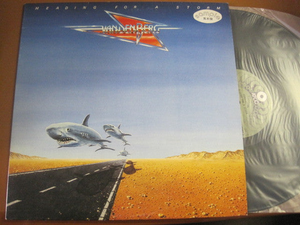 Vandenberg - Heading For A Storm (Vinyl, LP, Album, Promo) Very Good Plus (VG+) / Near Mint (NM or M-)