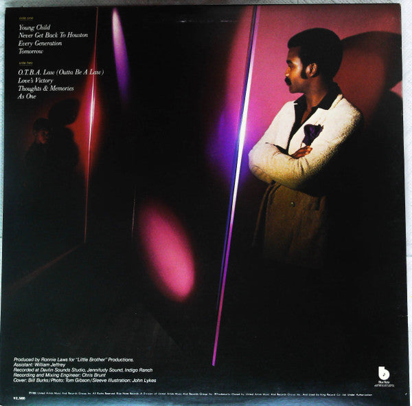 Ronnie Laws - Every Generation (Vinyl, LP, Album, Promo) Very Good Plus (VG+) / Very Good Plus (VG+)