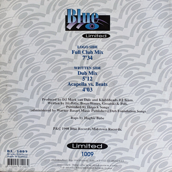 Mark van Dale - Raise Your Hands (Vinyl, 10", 33 ⅓ RPM) Good Plus (G+) / Very Good (VG)