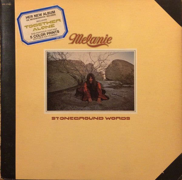 Melanie (2) - Stoneground Words (Vinyl, LP, Album, Stereo) Very Good (VG) / Very Good (VG)