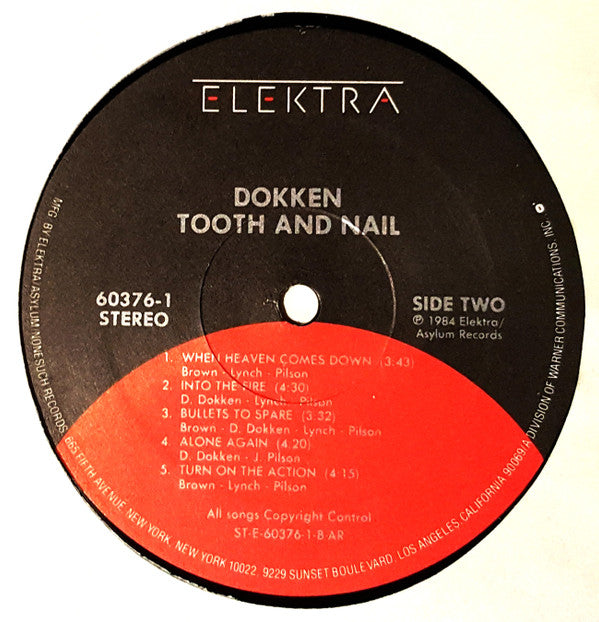 Dokken - Tooth And Nail (Vinyl, LP, Album)