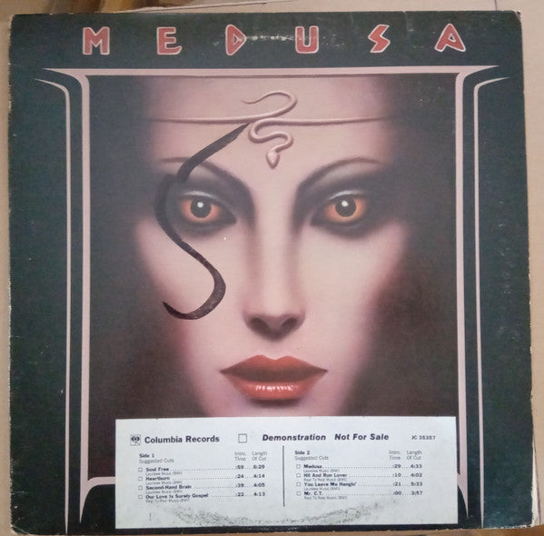 Medusa (23) - Medusa (Vinyl, LP, Album, Promo) Very Good (VG) / Good Plus (G+)