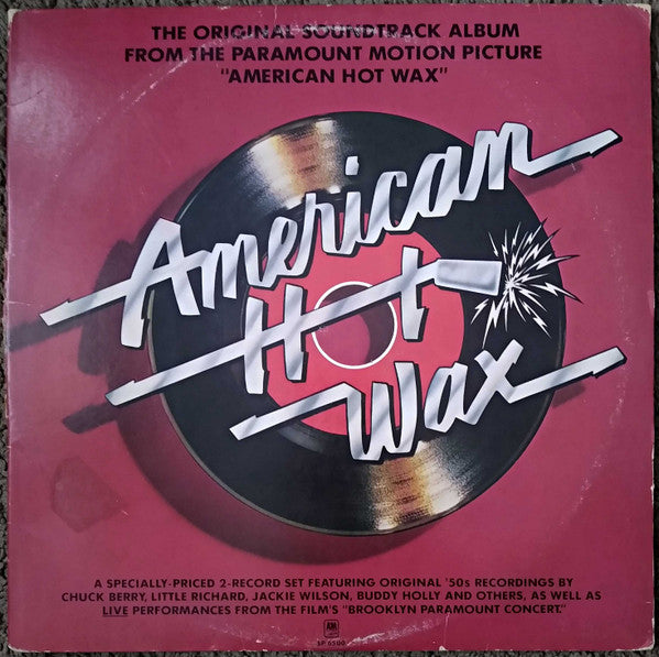Various - The Original Soundtrack Album From The Paramount Motion Picture "American Hot Wax" (2xVinyl, LP, Album, Compilation, Mono, Stereo) Very Good Plus (VG+) / Very Good (VG)