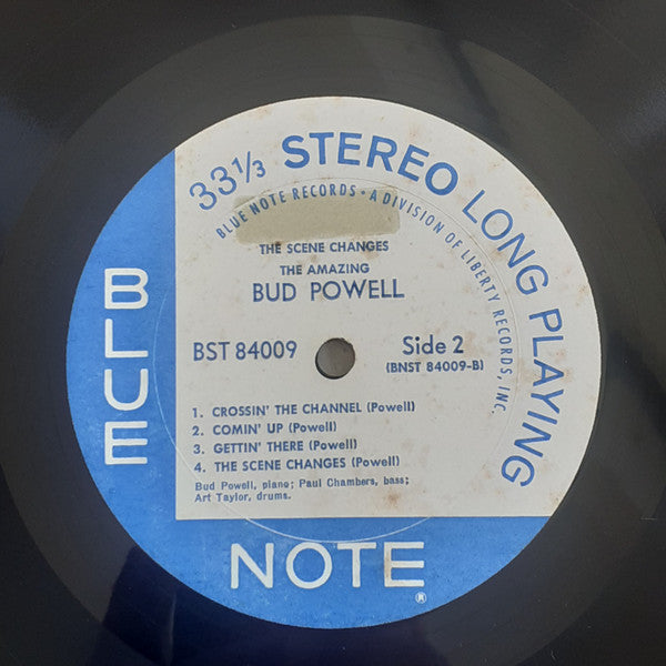 Bud Powell - The Scene Changes, Vol. 5 (Vinyl, LP, Album, Reissue, Stereo) Very Good (VG) / Very Good (VG)
