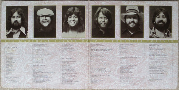 The Marshall Tucker Band - Together Forever (Vinyl, LP, Album, Stereo) Very Good Plus (VG+) / Very Good (VG)