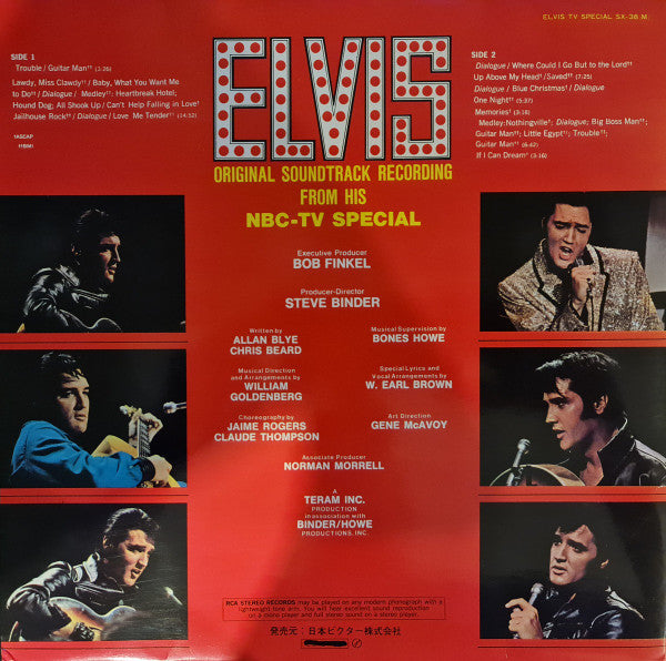 Elvis Presley - Elvis TV Special (Vinyl, LP, Album, Mono)