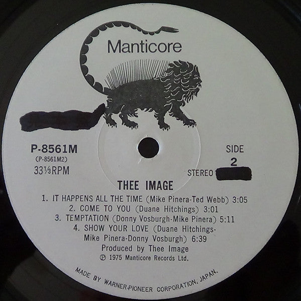Thee Image - Thee Image (Vinyl, LP, Album) Very Good (VG) / Very Good (VG)
