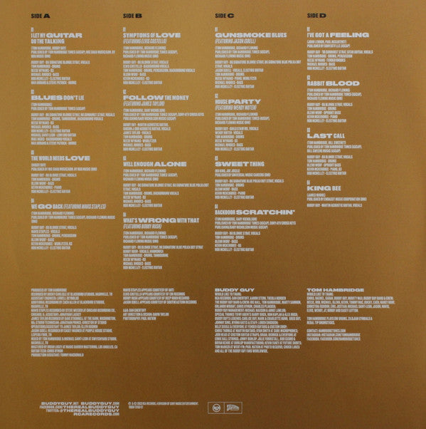 Buddy Guy - The Blues Don't Lie (2xVinyl, LP, Album) Very Good Plus (VG+) / Very Good Plus (VG+)