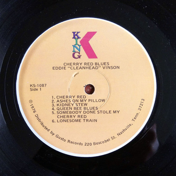 Eddie "Cleanhead" Vinson - Cherry Red Blues (Vinyl, LP, Compilation, Stereo) Very Good (VG) / Very Good (VG)