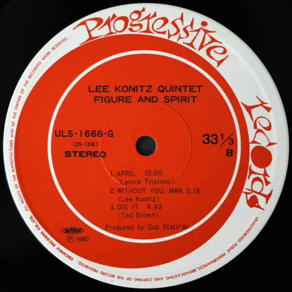 Lee Konitz Quintet - Figure & Spirit (Vinyl, LP, Album)