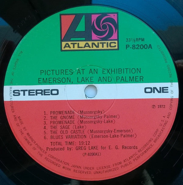 Emerson, Lake & Palmer - Pictures At An Exhibition (Vinyl, LP, Albu...