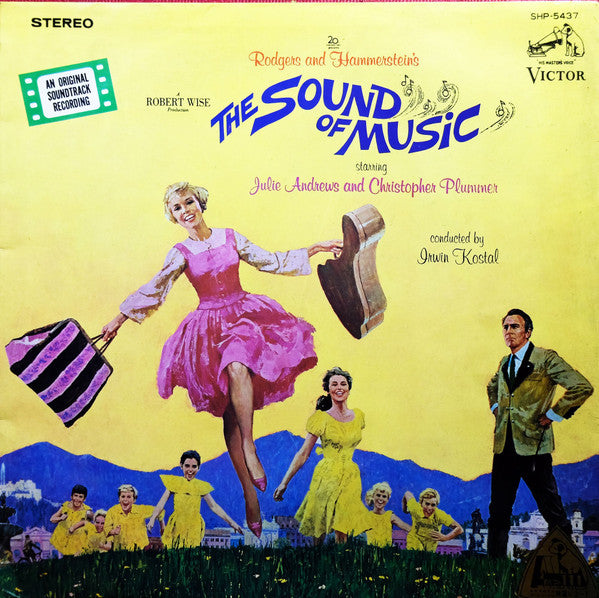 Rodgers & Hammerstein - The Sound Of Music (An Original Soundtrack Recording) (Vinyl, LP, Album, Stereo) Very Good Plus (VG+) / Very Good (VG)