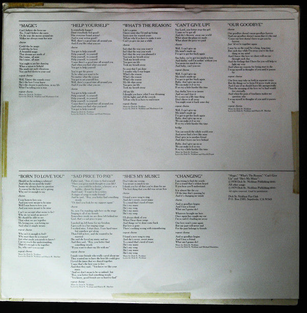 Dick St. Nicklaus - Magic (Vinyl, LP, Album) Very Good (VG) / Very Good (VG)