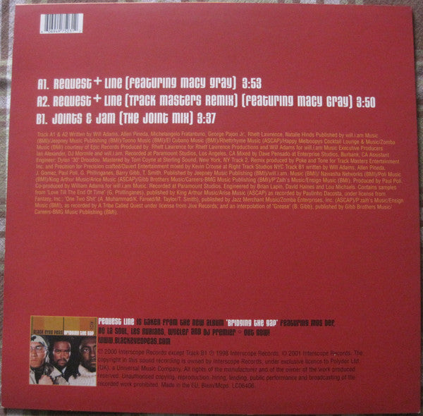 Black Eyed Peas - Request Line (Vinyl, 12", Misprint)