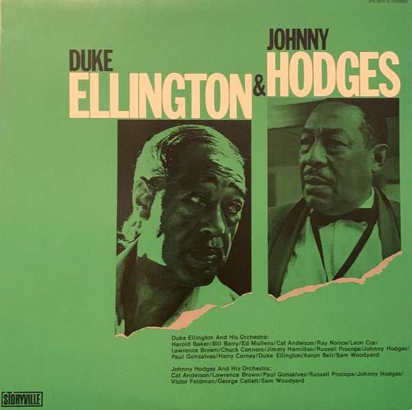 Duke Ellington - Duke Ellington & Johnny Hodges (Vinyl, LP, Compilation, Stereo) Near Mint (NM or M-) / Very Good Plus (VG+)