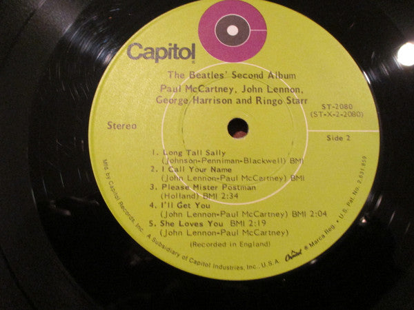 The Beatles - The Beatles' Second Album (Vinyl, LP, Album, Reissue, Stereo) Very Good Plus (VG+) / Very Good (VG)