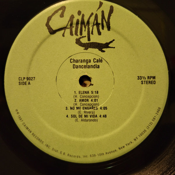 Charanga Calé - Dancelandia (Vinyl, LP, Album) Good Plus (G+) / Good Plus (G+)