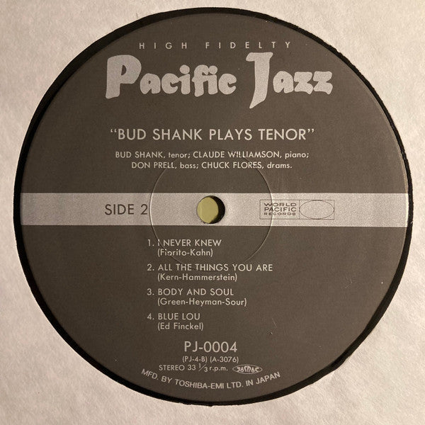 Bud Shank - Plays Tenor (Vinyl, LP)