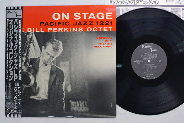 Bill Perkins Octet - On Stage (Vinyl, LP, Album, Reissue, Mono) Very Good Plus (VG+) / Very Good (VG)