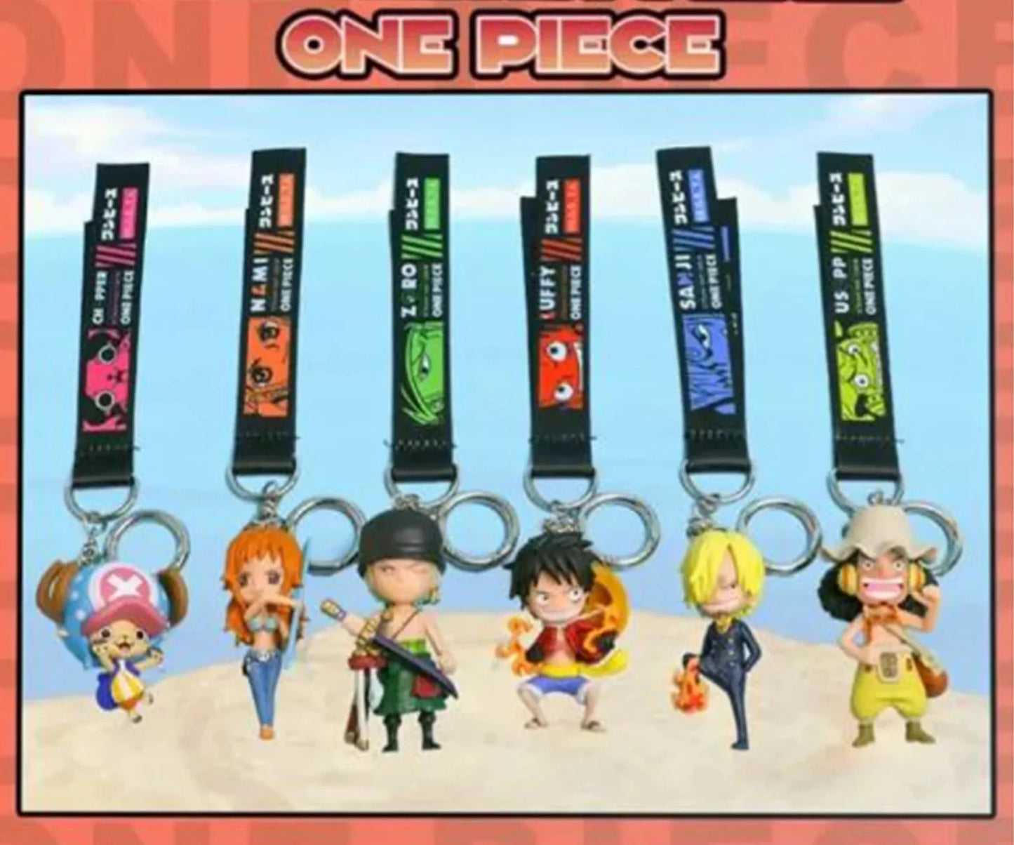 One piece Keyring / ワンピース ブラインドボックス・キーリング
