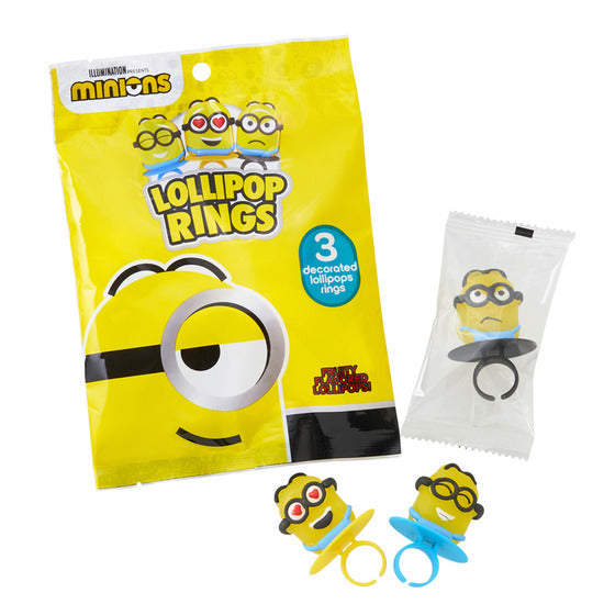 Decorated Lollipop Rings - Pack of 3 units　デコレーション　ロリポップ　リング　３個入り