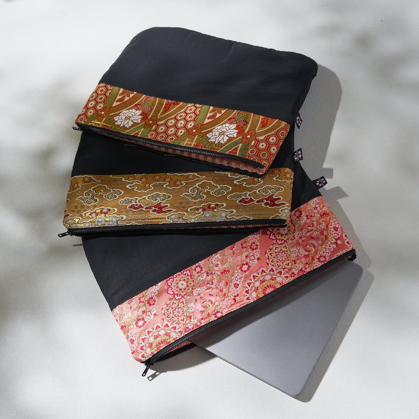 Protective Gold Brocade PC Case