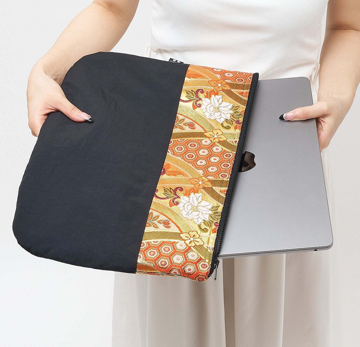 Protective Gold Brocade PC Case