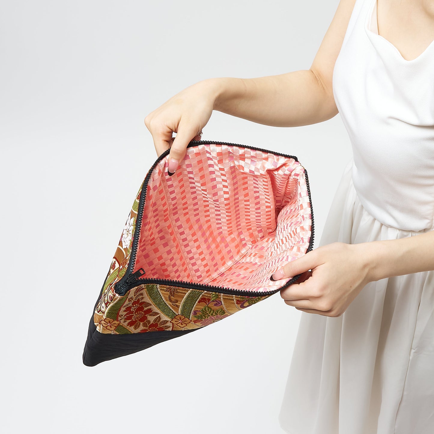 Protective Gold Brocade PC Case