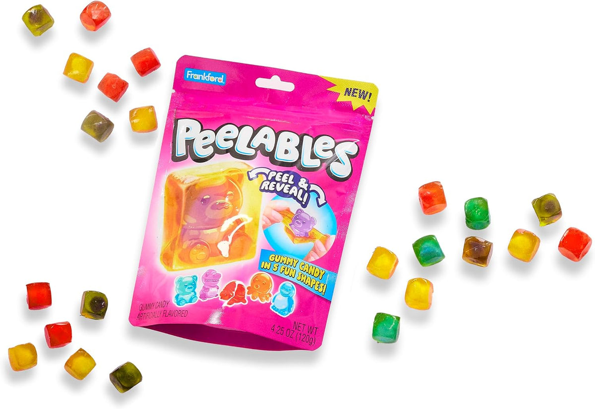 Peelables Gummy Candy /  皮がむけるグミキャンディ