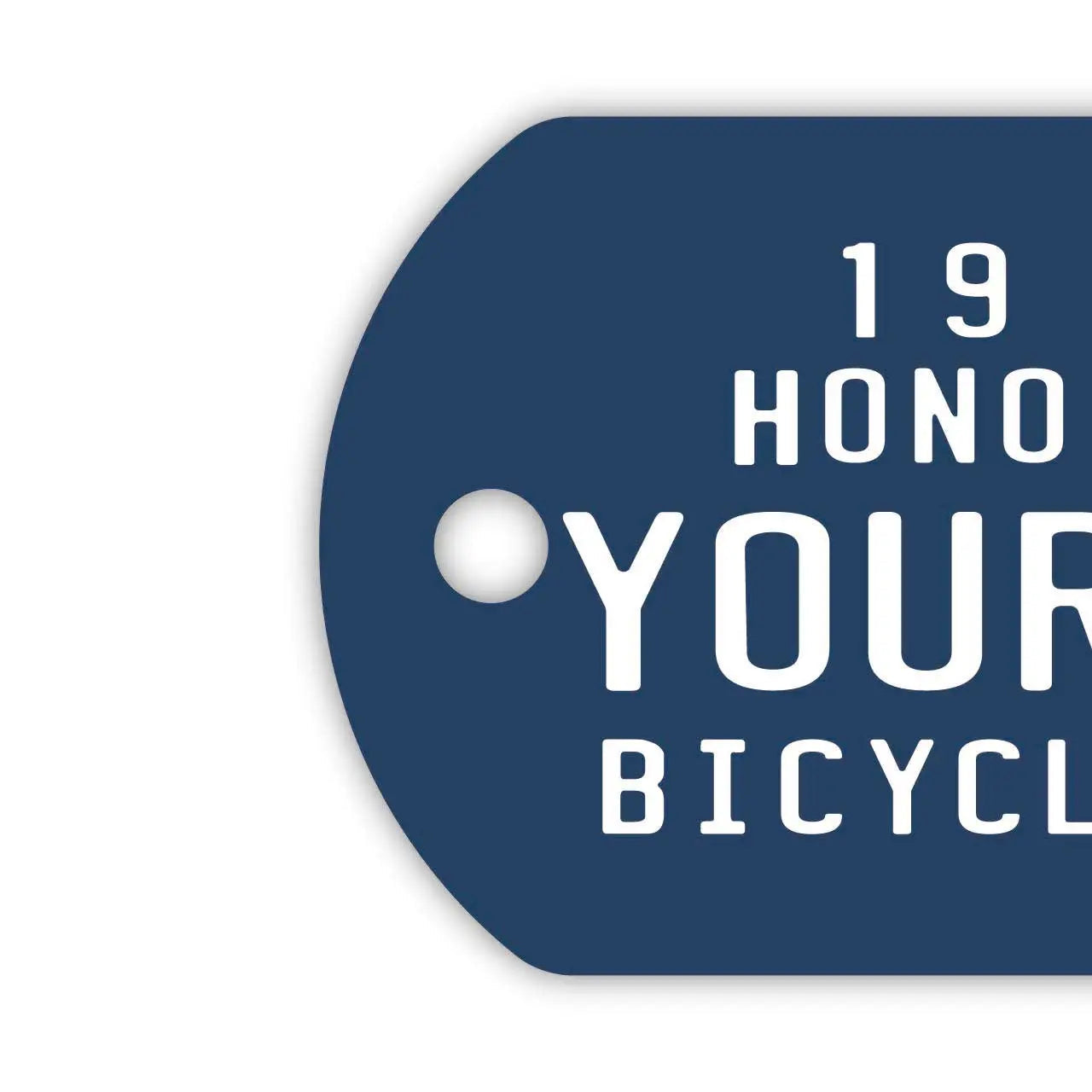 [Dog Tag] Hawaii Bicycle Tag, Blue / Original American License Plate Style Personalized Keychain