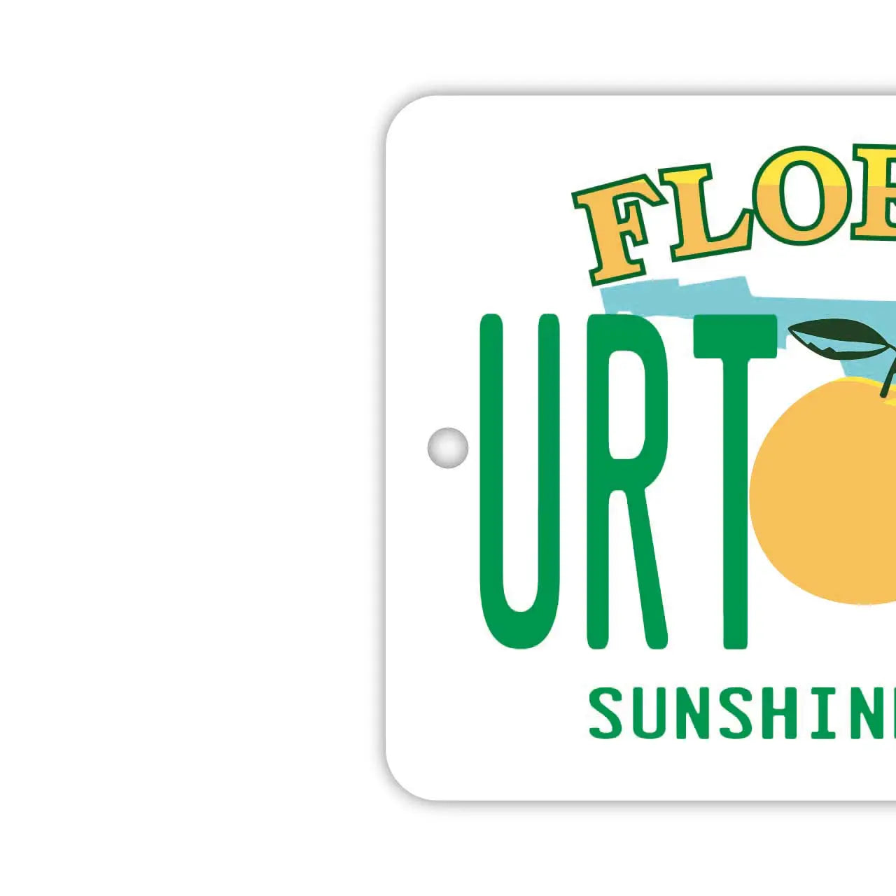 [Mirror Tag] Florida/Original American License Plate Air Freshener