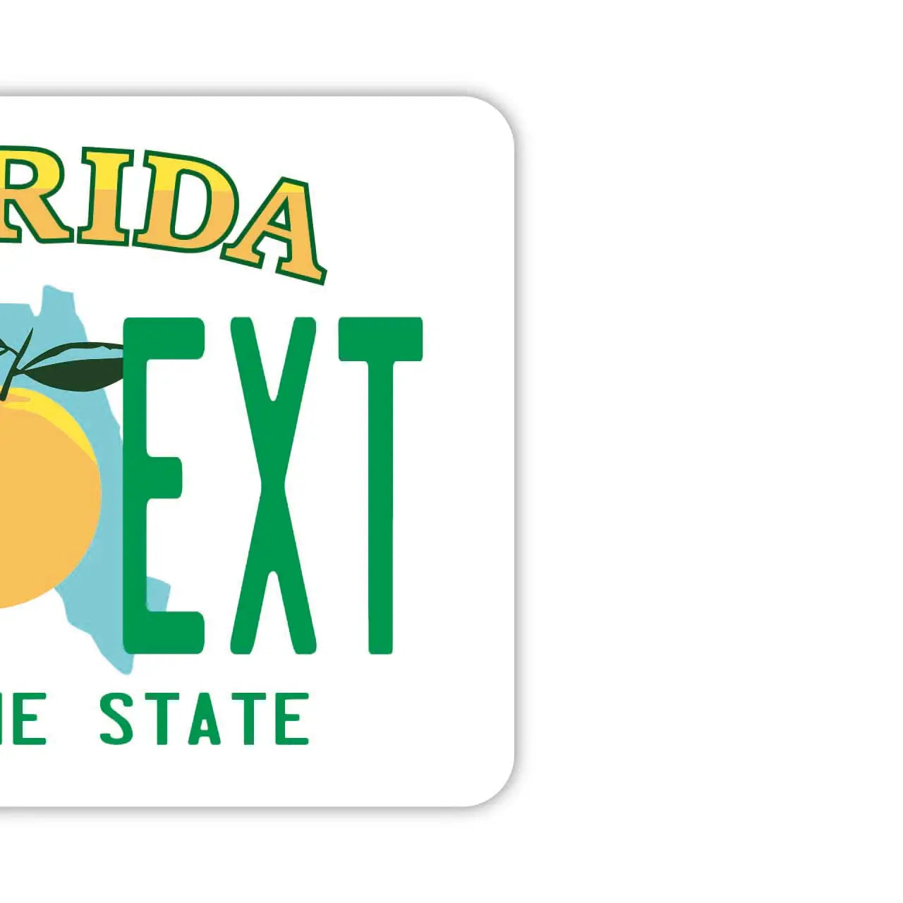 [Mirror Tag] Florida/Original American License Plate Air Freshener