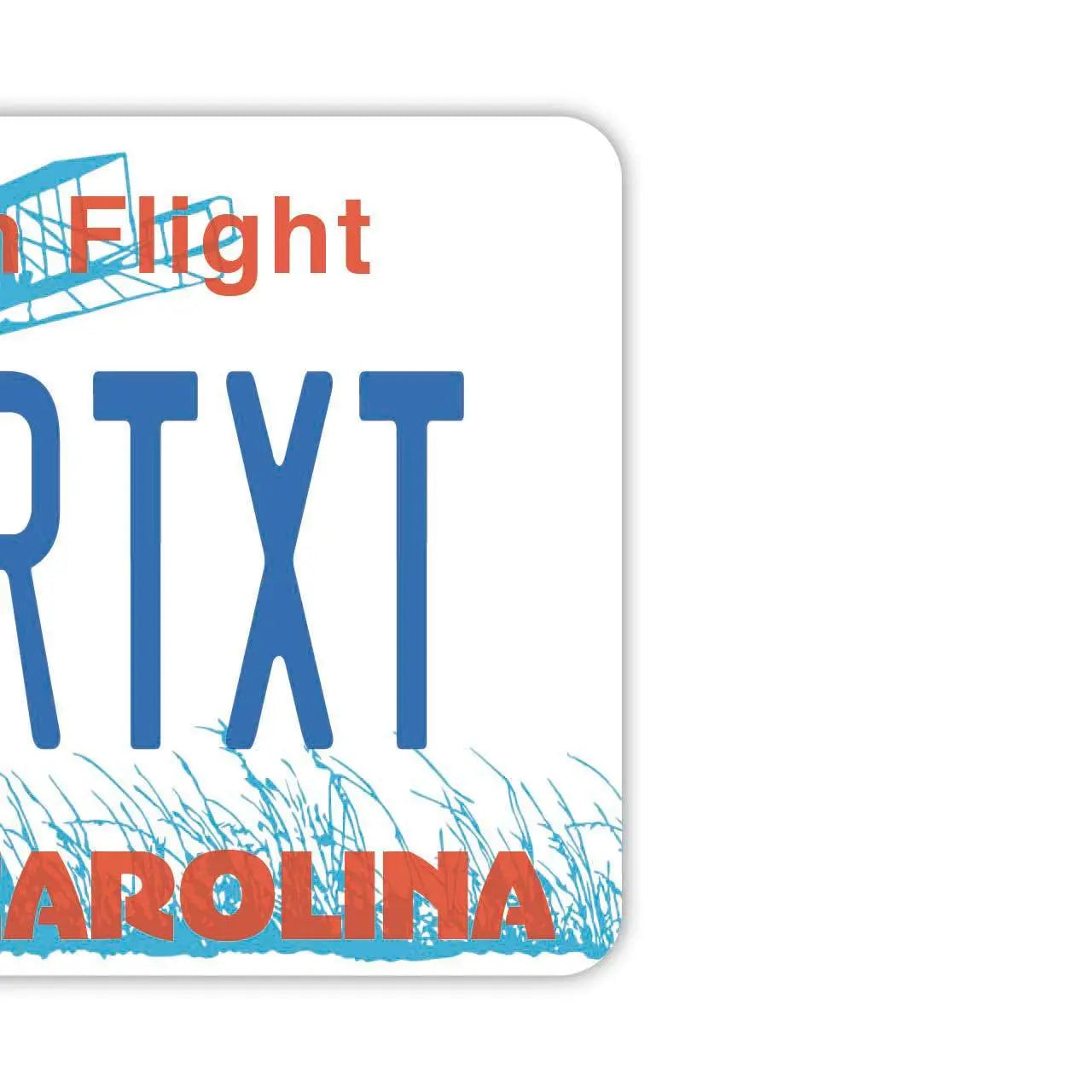 [Mirror Tag] North Carolina/Original American License Plate Air Freshener