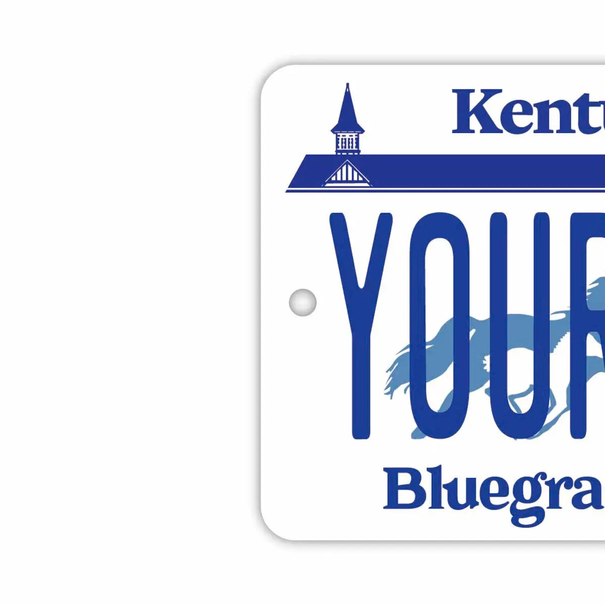 [Mirror Tag] Kentucky/Original American License Plate Air Freshener