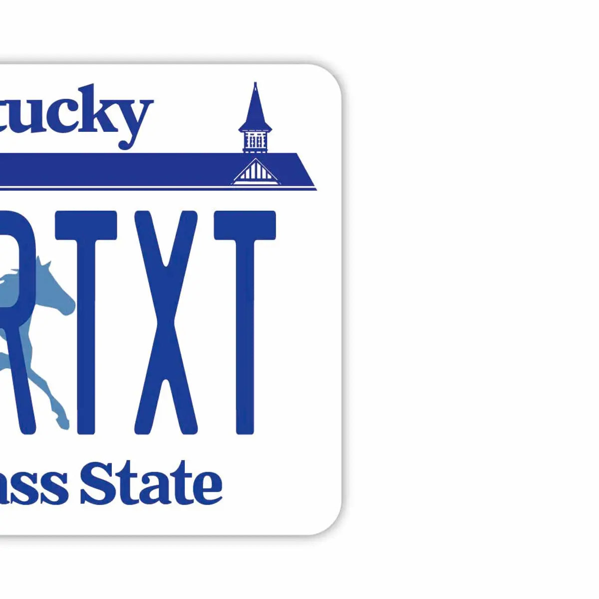 [Mirror Tag] Kentucky/Original American License Plate Air Freshener