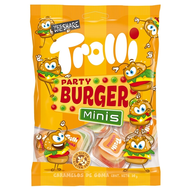 Trolli Party Burger / トローリ パーティーバーガー ミニ